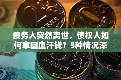 北京债务人突然离世，债权人如何拿回血汗钱？5种情况深度解析