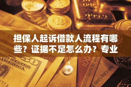 北京担保人起诉借款人流程有哪些？证据不足怎么办？专业律师解答