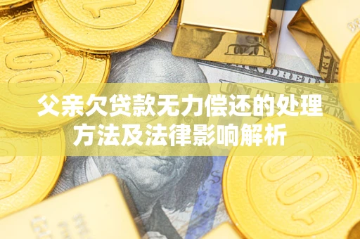 北京父亲欠贷款无力偿还的处理方法及法律影响解析